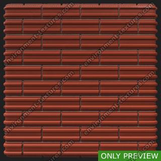 PBR wall bricks pattern preview 0002